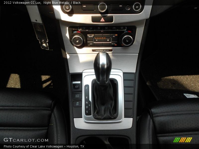 Night Blue Metallic / Black 2012 Volkswagen CC Lux