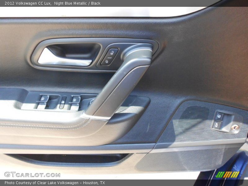 Night Blue Metallic / Black 2012 Volkswagen CC Lux