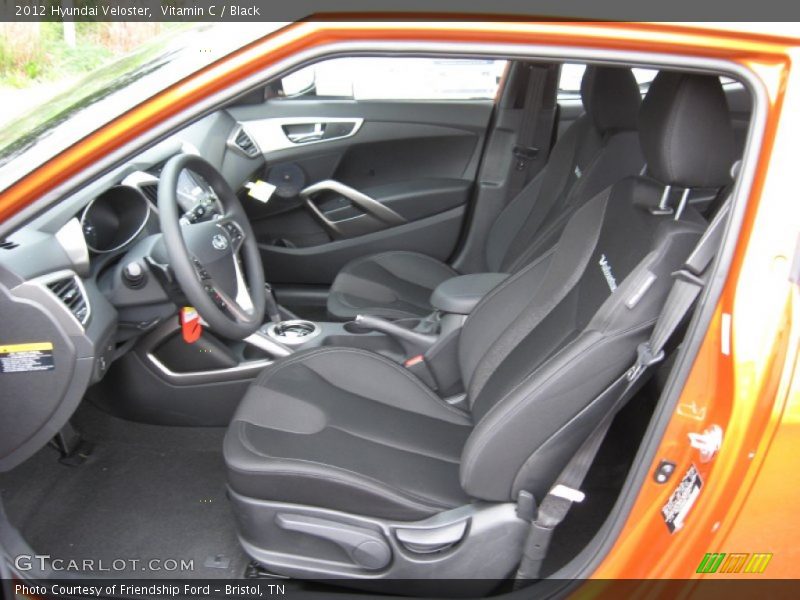 Vitamin C / Black 2012 Hyundai Veloster