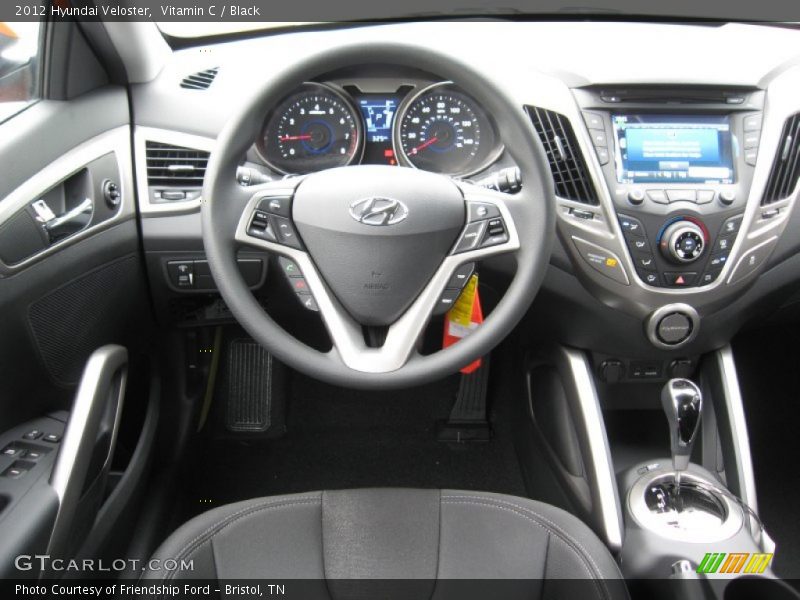 Vitamin C / Black 2012 Hyundai Veloster