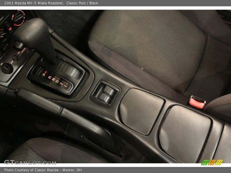 Classic Red / Black 2001 Mazda MX-5 Miata Roadster