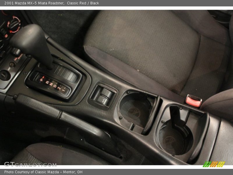 Classic Red / Black 2001 Mazda MX-5 Miata Roadster