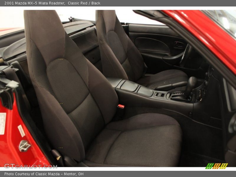 Classic Red / Black 2001 Mazda MX-5 Miata Roadster