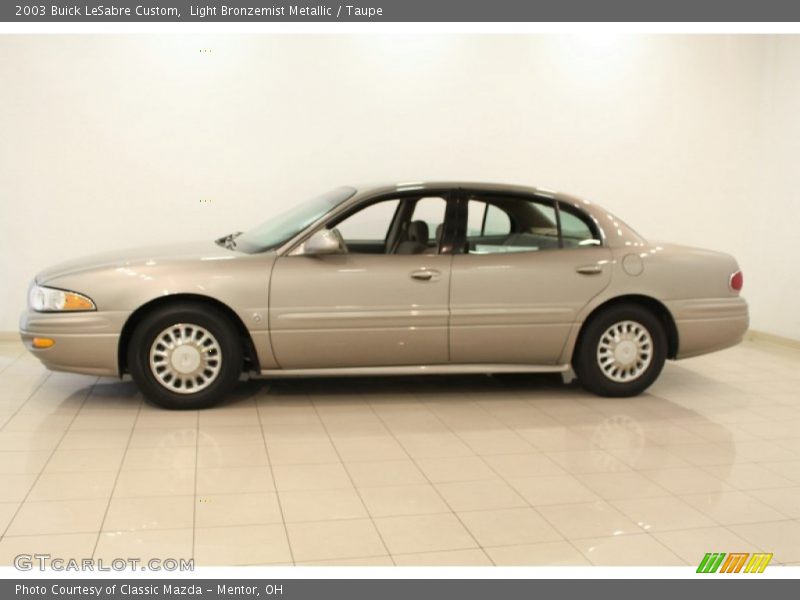 Light Bronzemist Metallic / Taupe 2003 Buick LeSabre Custom