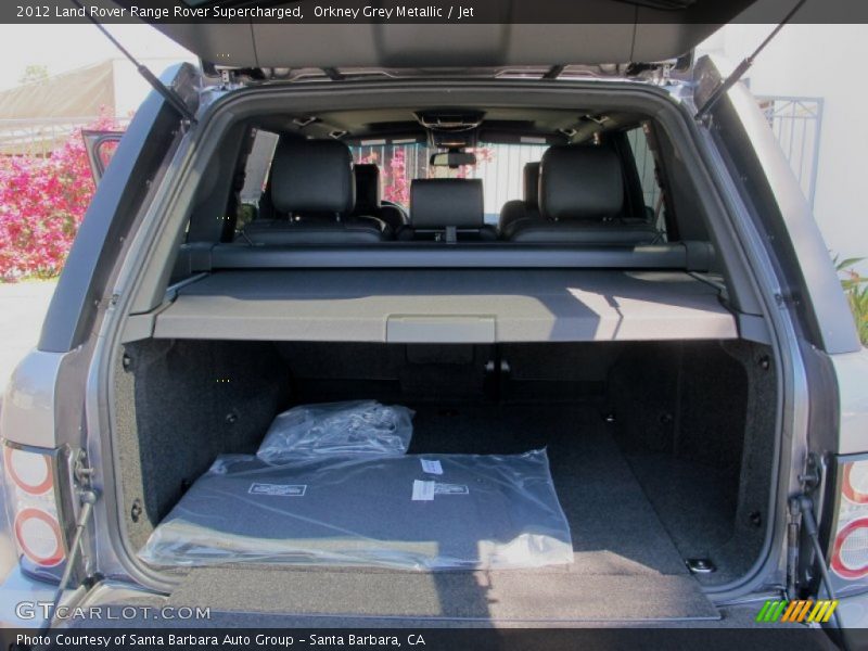 Orkney Grey Metallic / Jet 2012 Land Rover Range Rover Supercharged