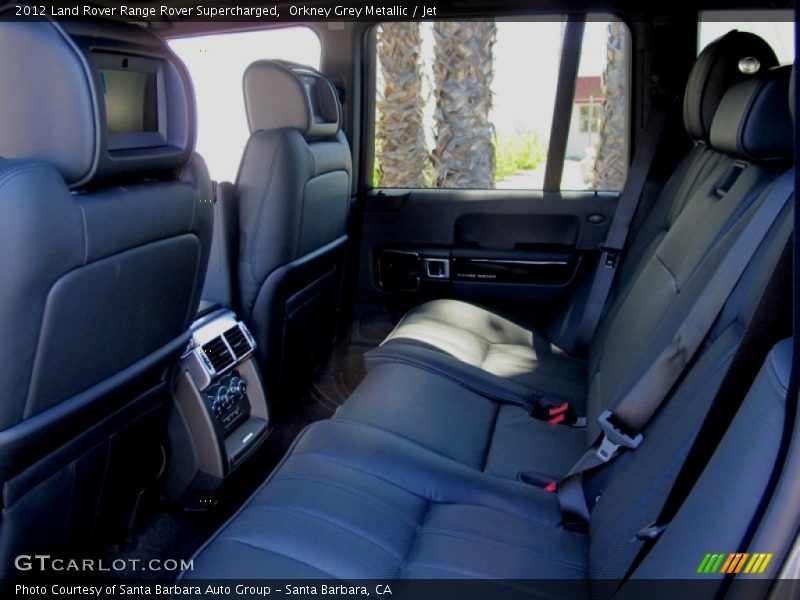 Orkney Grey Metallic / Jet 2012 Land Rover Range Rover Supercharged
