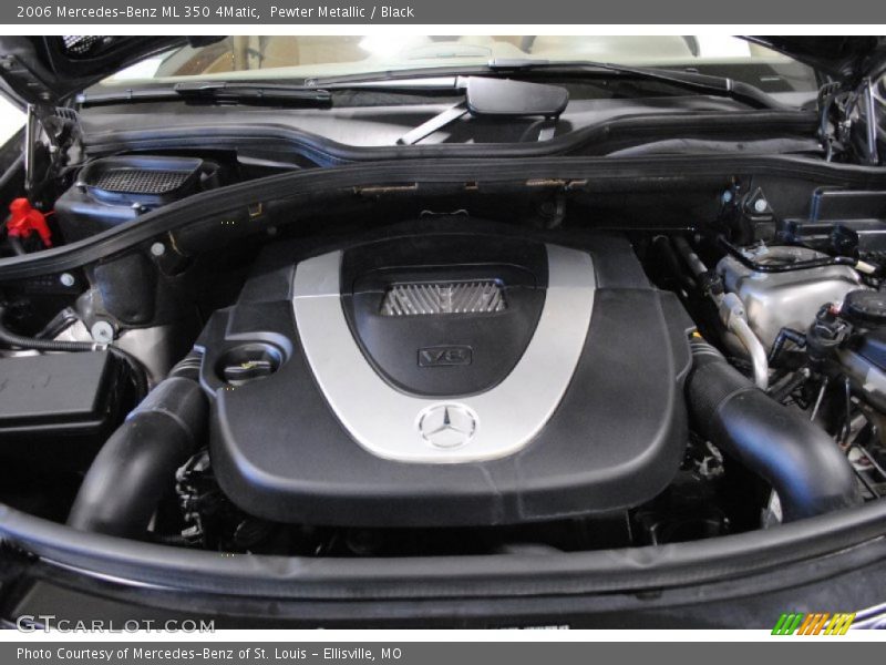 Pewter Metallic / Black 2006 Mercedes-Benz ML 350 4Matic