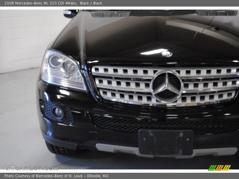 Black / Black 2008 Mercedes-Benz ML 320 CDI 4Matic