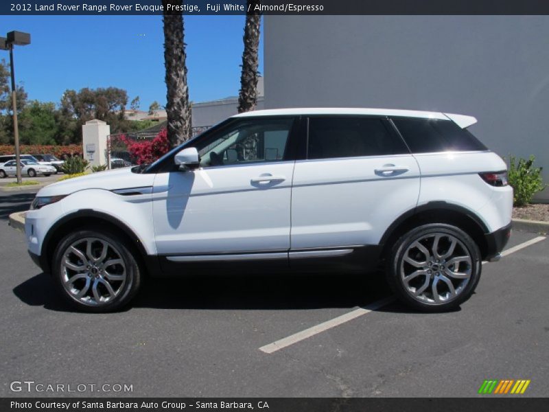  2012 Range Rover Evoque Prestige Fuji White