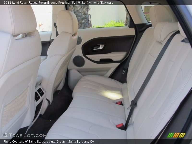 Fuji White / Almond/Espresso 2012 Land Rover Range Rover Evoque Prestige