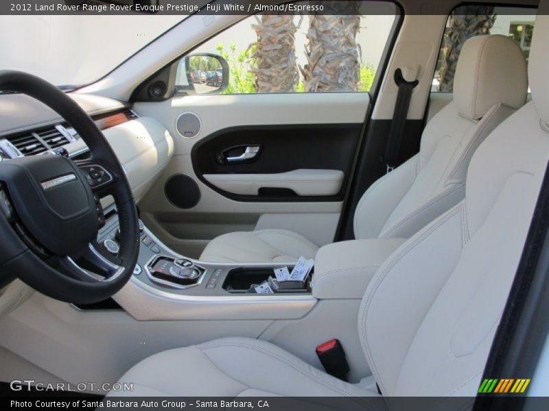  2012 Range Rover Evoque Prestige Almond/Espresso Interior