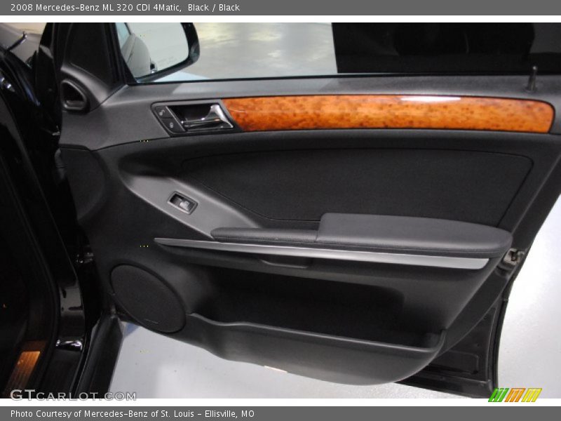 Black / Black 2008 Mercedes-Benz ML 320 CDI 4Matic