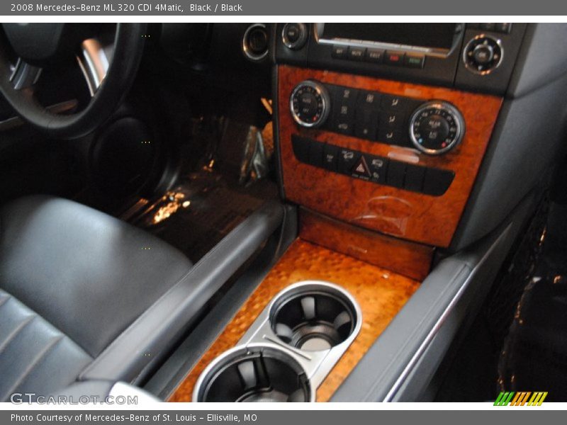 Black / Black 2008 Mercedes-Benz ML 320 CDI 4Matic