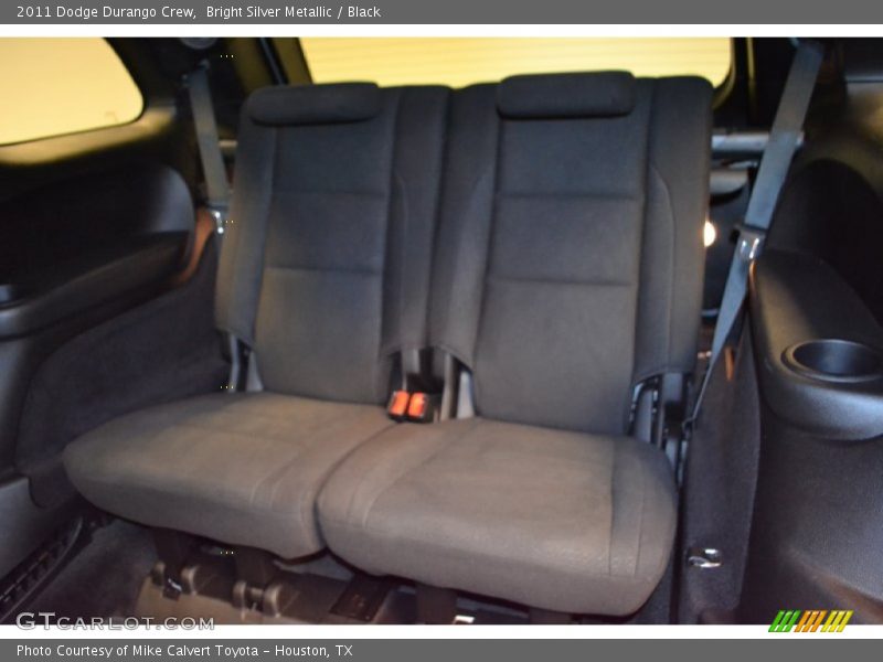 Bright Silver Metallic / Black 2011 Dodge Durango Crew