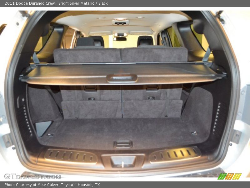 Bright Silver Metallic / Black 2011 Dodge Durango Crew