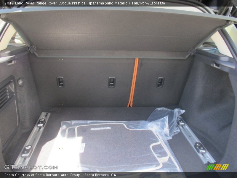 Ipanema Sand Metallic / Tan/Ivory/Espresso 2012 Land Rover Range Rover Evoque Prestige