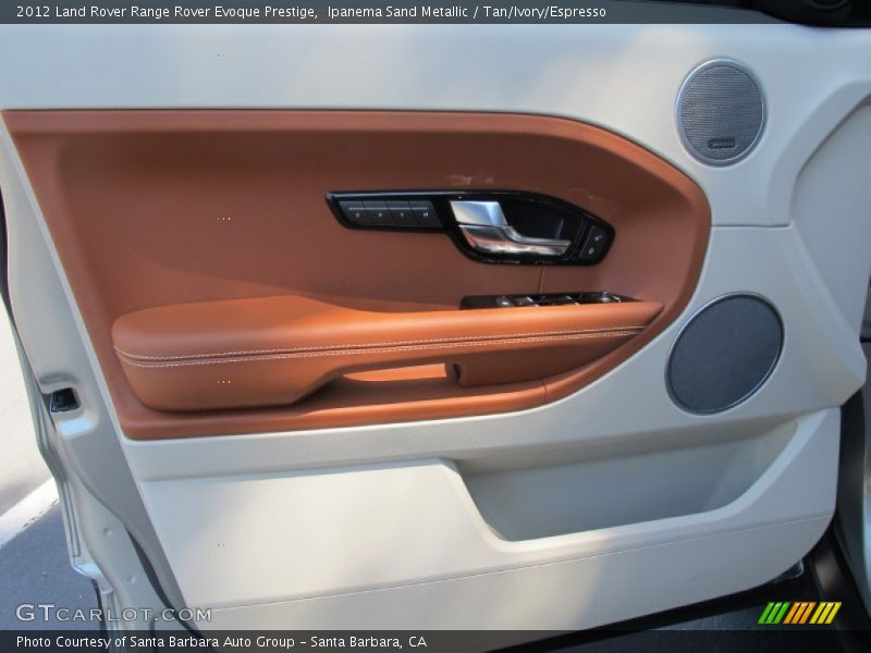 Door Panel of 2012 Range Rover Evoque Prestige