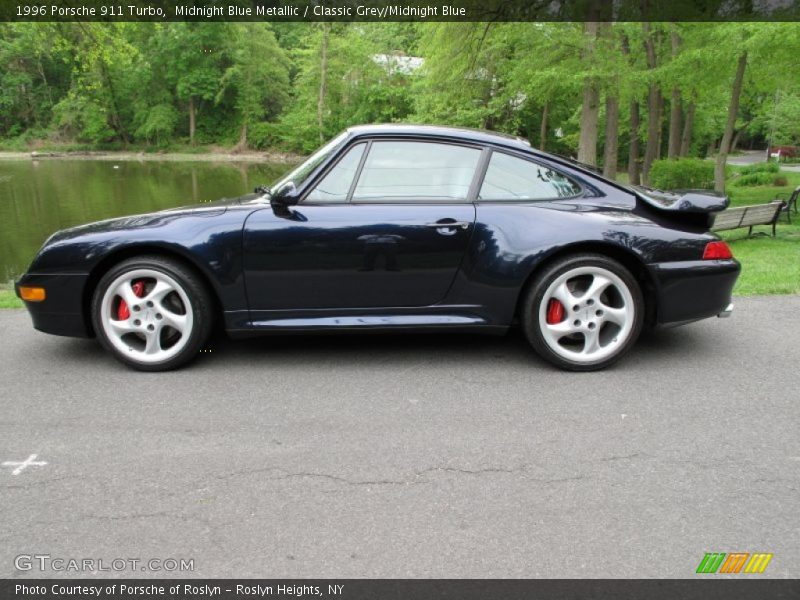  1996 911 Turbo Midnight Blue Metallic
