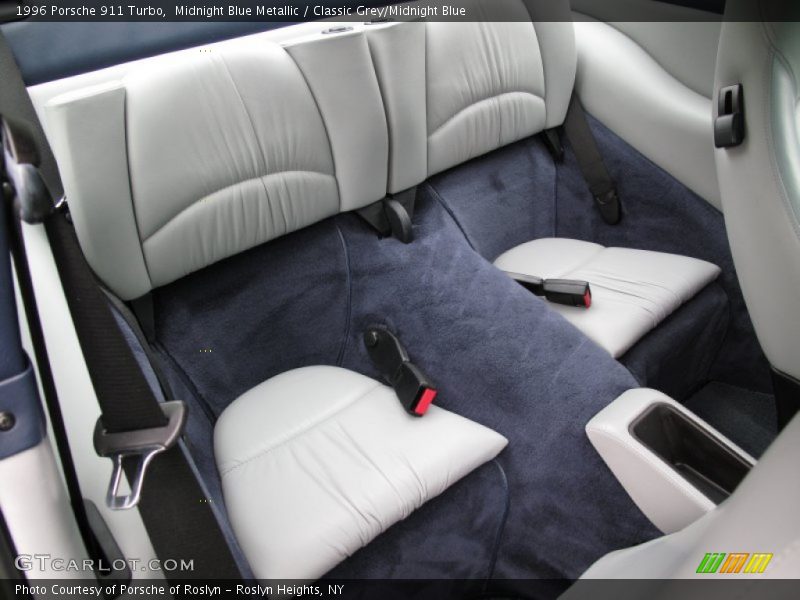 Rear Seat of 1996 911 Turbo
