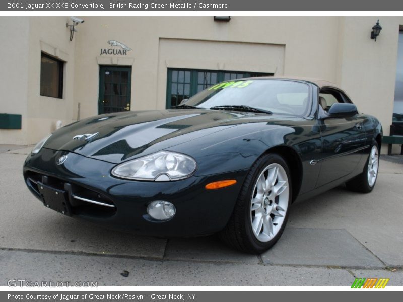 Front 3/4 View of 2001 XK XK8 Convertible