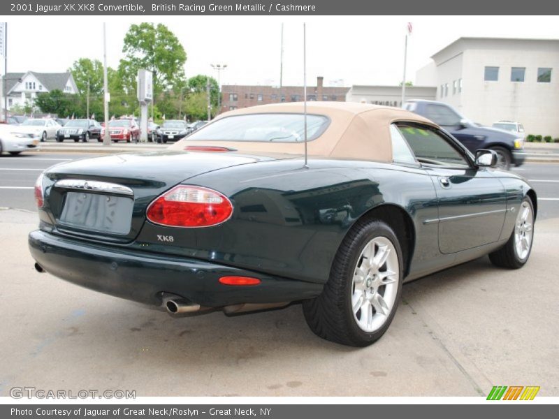 British Racing Green Metallic / Cashmere 2001 Jaguar XK XK8 Convertible