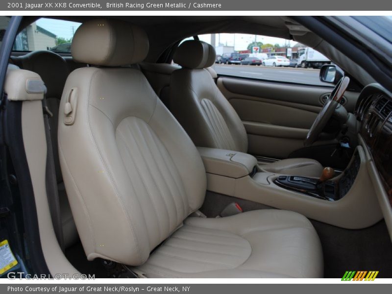 British Racing Green Metallic / Cashmere 2001 Jaguar XK XK8 Convertible