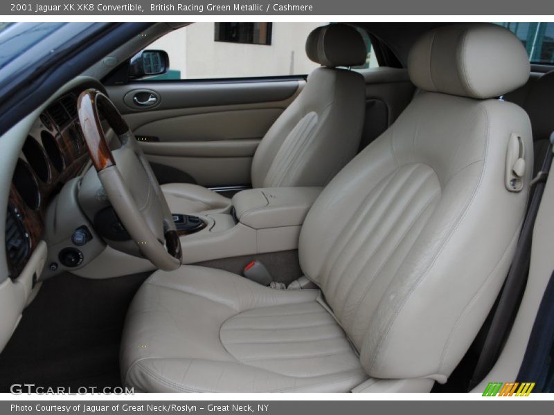 British Racing Green Metallic / Cashmere 2001 Jaguar XK XK8 Convertible