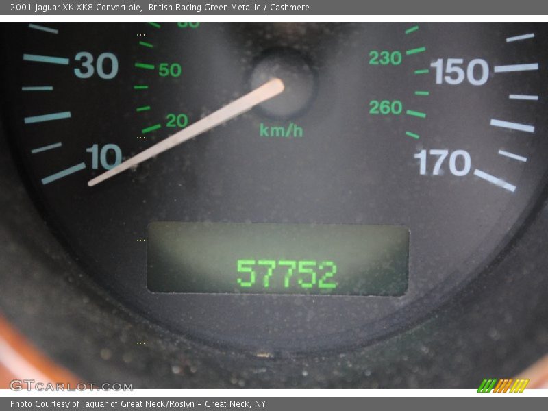 British Racing Green Metallic / Cashmere 2001 Jaguar XK XK8 Convertible