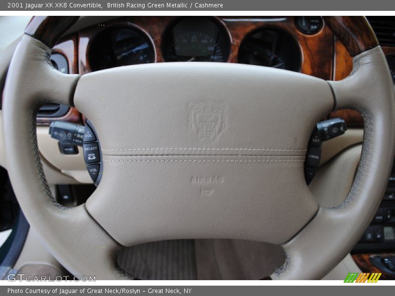British Racing Green Metallic / Cashmere 2001 Jaguar XK XK8 Convertible