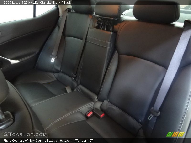 Obsidian Black / Black 2009 Lexus IS 250 AWD