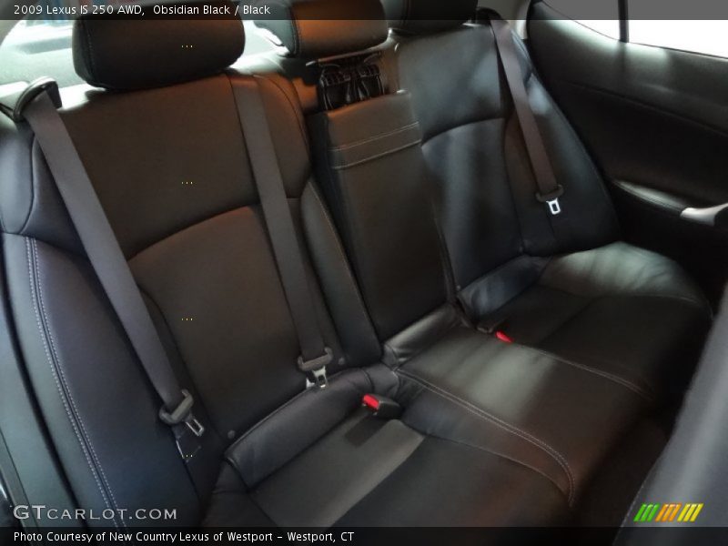 Obsidian Black / Black 2009 Lexus IS 250 AWD