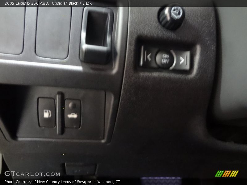 Obsidian Black / Black 2009 Lexus IS 250 AWD