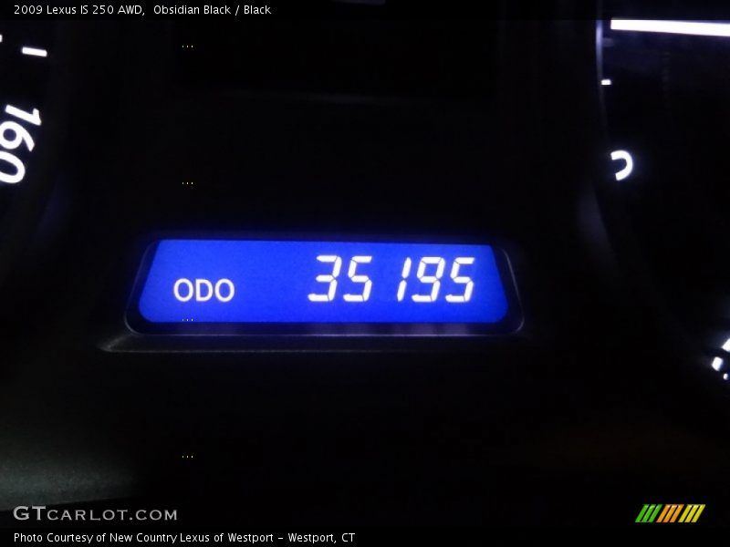 Obsidian Black / Black 2009 Lexus IS 250 AWD