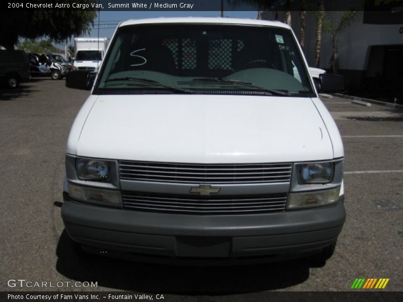 Summit White / Medium Gray 2004 Chevrolet Astro Cargo Van