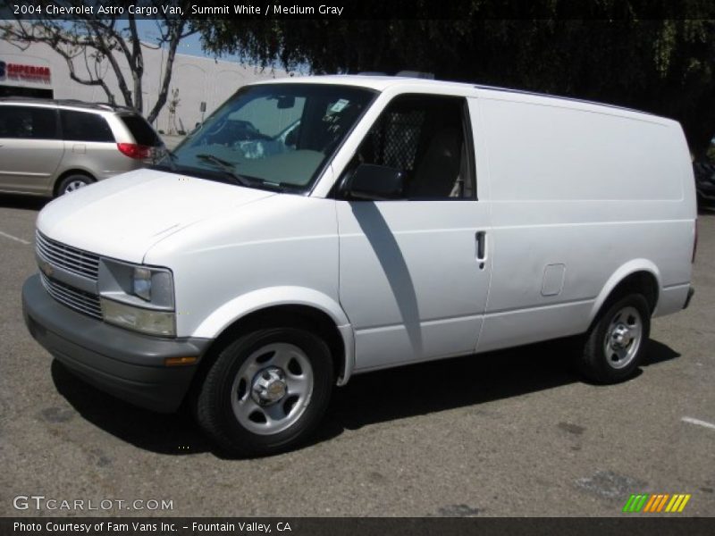 Summit White / Medium Gray 2004 Chevrolet Astro Cargo Van