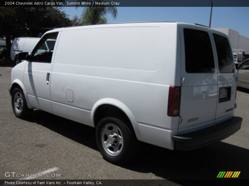 Summit White / Medium Gray 2004 Chevrolet Astro Cargo Van