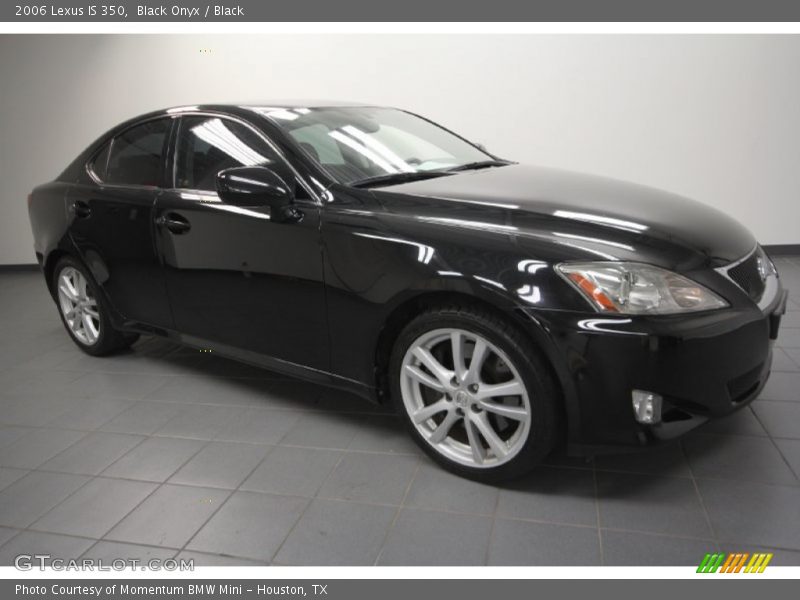 Black Onyx / Black 2006 Lexus IS 350
