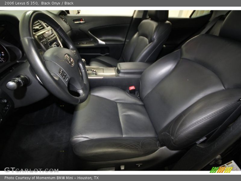 Black Onyx / Black 2006 Lexus IS 350
