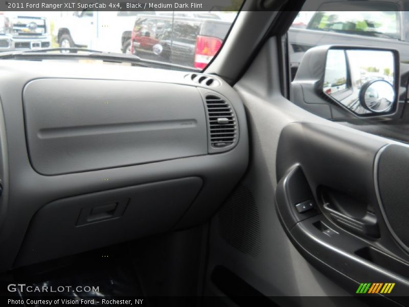 Black / Medium Dark Flint 2011 Ford Ranger XLT SuperCab 4x4