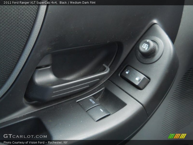 Black / Medium Dark Flint 2011 Ford Ranger XLT SuperCab 4x4