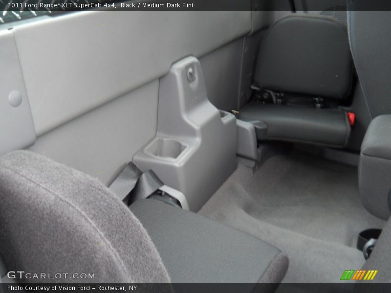 Black / Medium Dark Flint 2011 Ford Ranger XLT SuperCab 4x4
