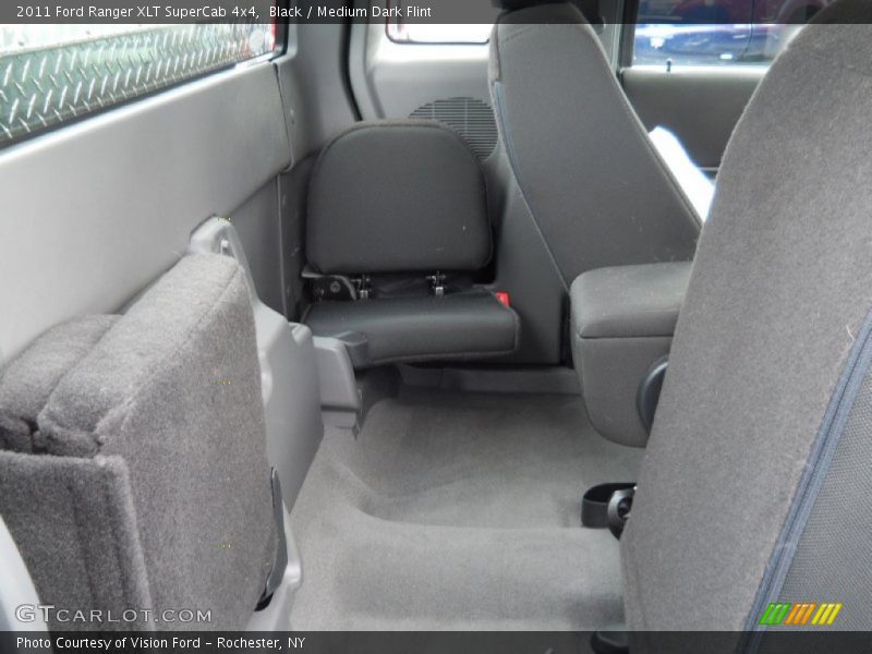 Black / Medium Dark Flint 2011 Ford Ranger XLT SuperCab 4x4