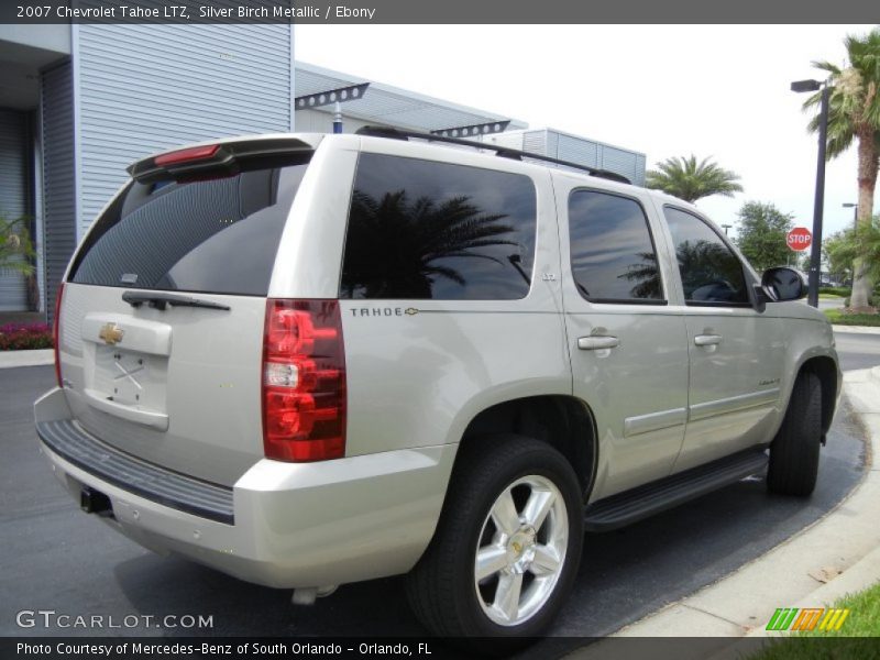 Silver Birch Metallic / Ebony 2007 Chevrolet Tahoe LTZ