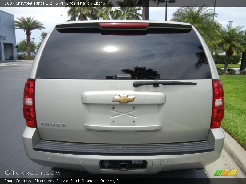 Silver Birch Metallic / Ebony 2007 Chevrolet Tahoe LTZ