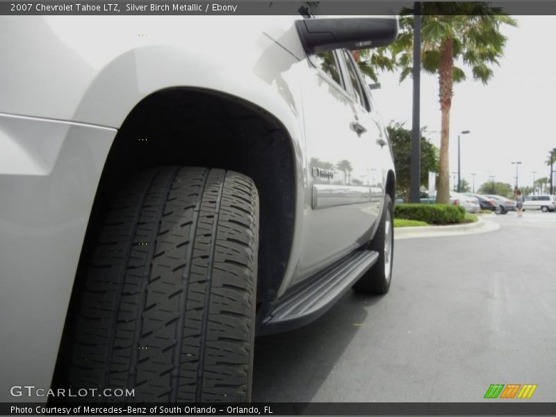 Silver Birch Metallic / Ebony 2007 Chevrolet Tahoe LTZ