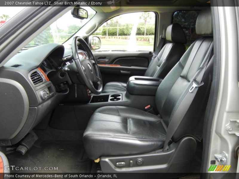  2007 Tahoe LTZ Ebony Interior