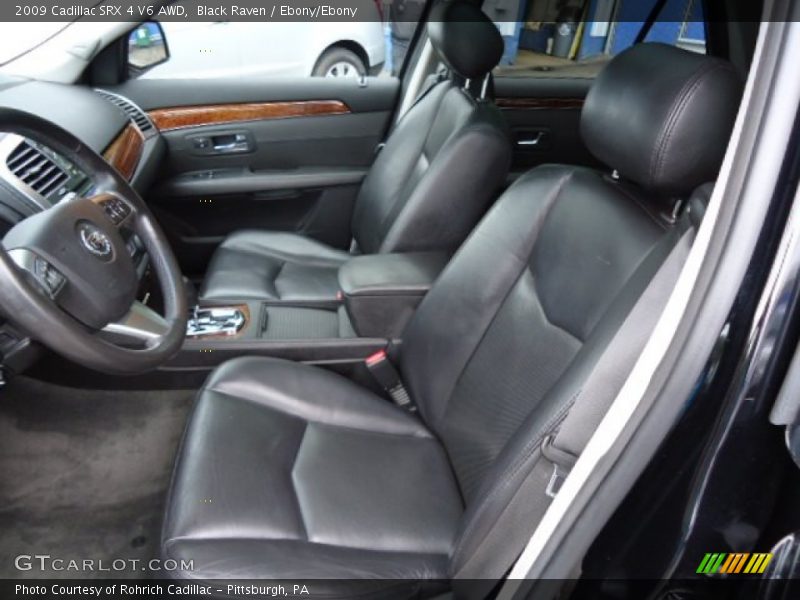 Black Raven / Ebony/Ebony 2009 Cadillac SRX 4 V6 AWD