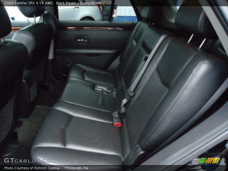 Black Raven / Ebony/Ebony 2009 Cadillac SRX 4 V6 AWD