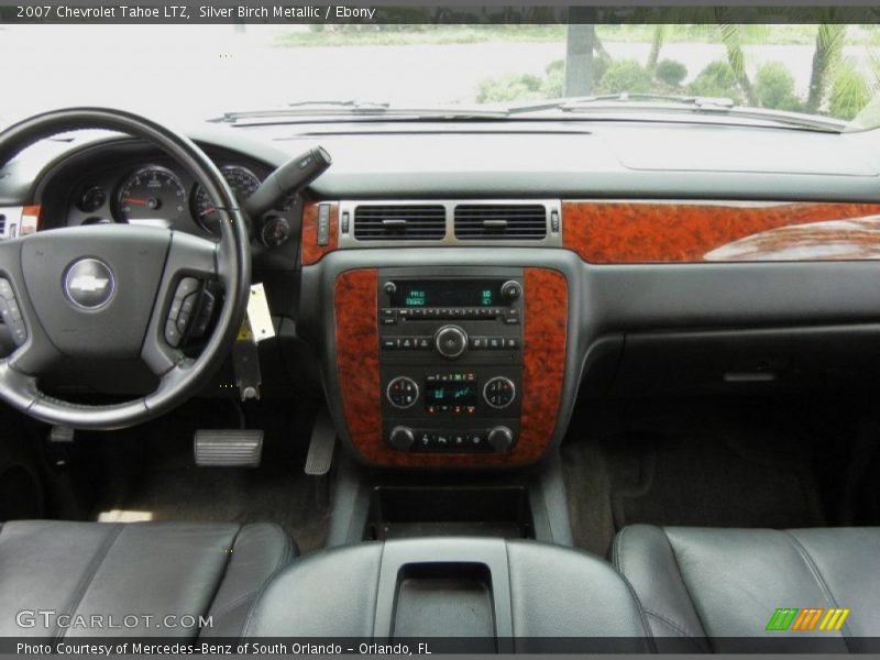 Silver Birch Metallic / Ebony 2007 Chevrolet Tahoe LTZ