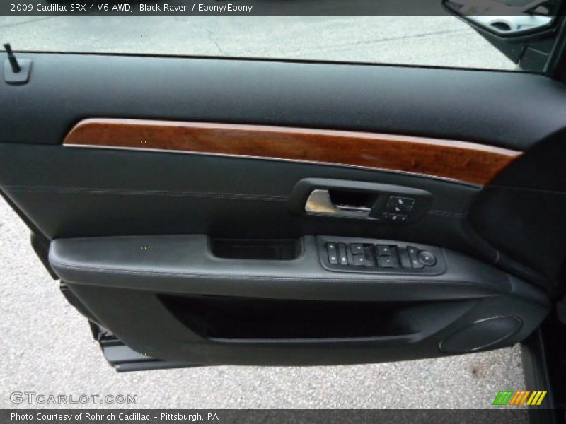 Black Raven / Ebony/Ebony 2009 Cadillac SRX 4 V6 AWD